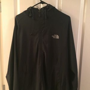 Light Northface Zip-up
